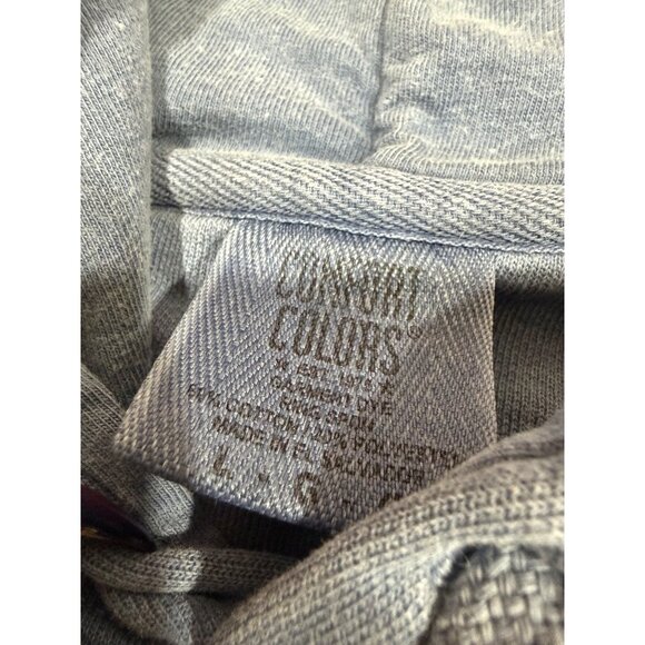 cobalt blue, comfort colors, size large lacrosse sweatshirt - Picture 5 of 5